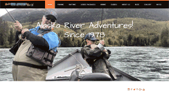 Desktop Screenshot of alaskariveradventures.com